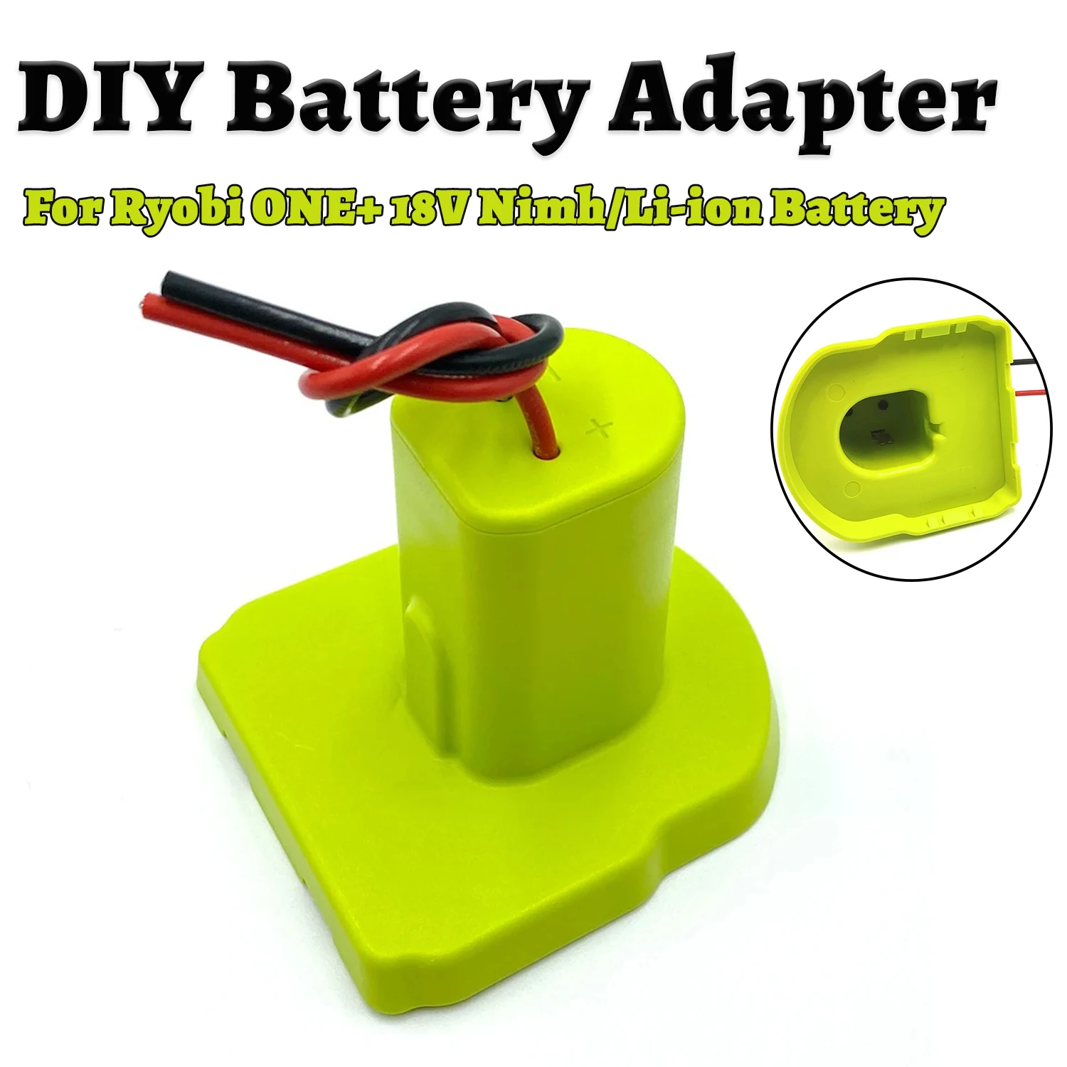 DIY Power Wheels Adapter for Ryobi ONE+ 14.4V 18V NiCd NiMh Li-ion Battery Toy Car Modification
DIY Power Wheels Adapter for Ryobi ONE+ 14.4V 18V NiCd NiMh Li-ion Battery Toy Car Modification