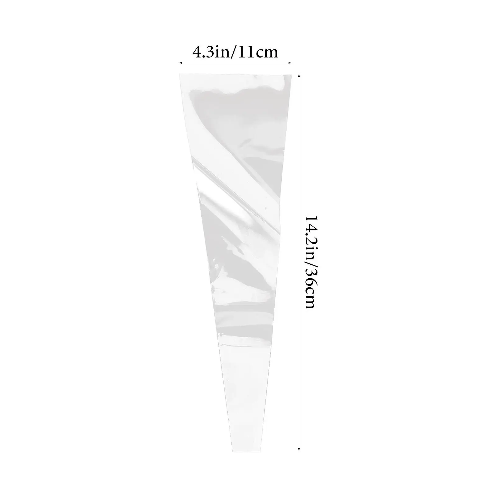 100 Pcs Flower Packaging Bag Floral Gift Sleeves Rose Single Bouquet Plastic for Bouquets Bags
100 Pcs Flower Packaging Bag Floral Gift Sleeves Rose Single Bouquet Plastic for Bouquets Bags