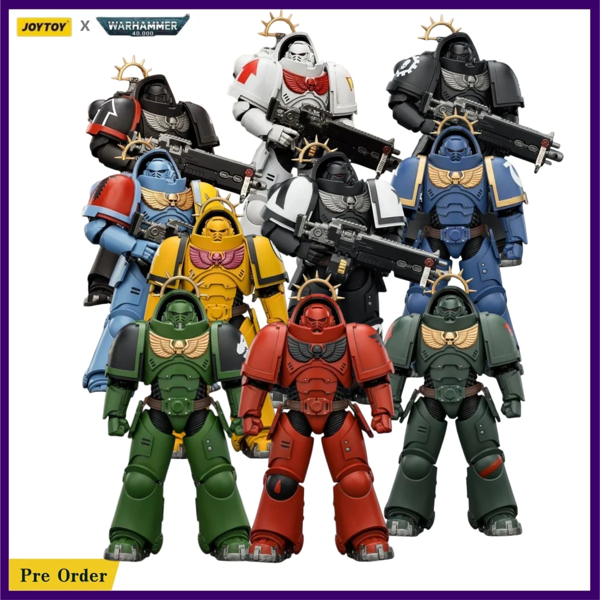 Pre-sale JOYTOY Genuine 1/18 Warhammer 40K Heavy Intercessor with Heavy Bolt Rifle and Bolt Pistol Action Figure Figure Toy
Pre-sale JOYTOY Genuine 1/18 Warhammer 40K Heavy Intercessor with Heavy Bolt Rifle and Bolt Pistol Action Figure Figure Toy