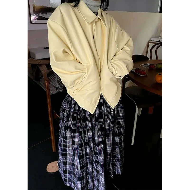 Винтажная длинная юбка в клетку с дизайном в стиле гингем, хлопковая, А-силуэта, для женщин, для повседневной носки, весна-осень
Винтажная длинная юбка в клетку с дизайном в стиле гингем, хлопковая, А-силуэта, для женщин, для повседневной носки, весна-осень