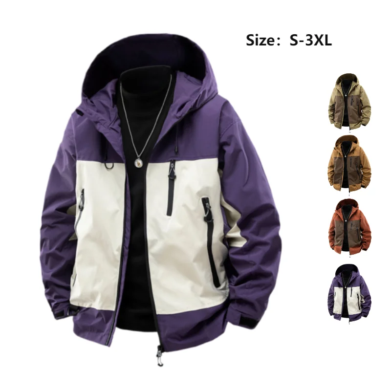 TAFN 2025 Spring Autumn NEW Fashion leisure Youth Versatile Men Jacket Comfortable Handsome Pockets Style High-end Human Outwear
TAFN 2025 Spring Autumn NEW Fashion leisure Youth Versatile Men Jacket Comfortable Handsome Pockets Style High-end Human Outwear
