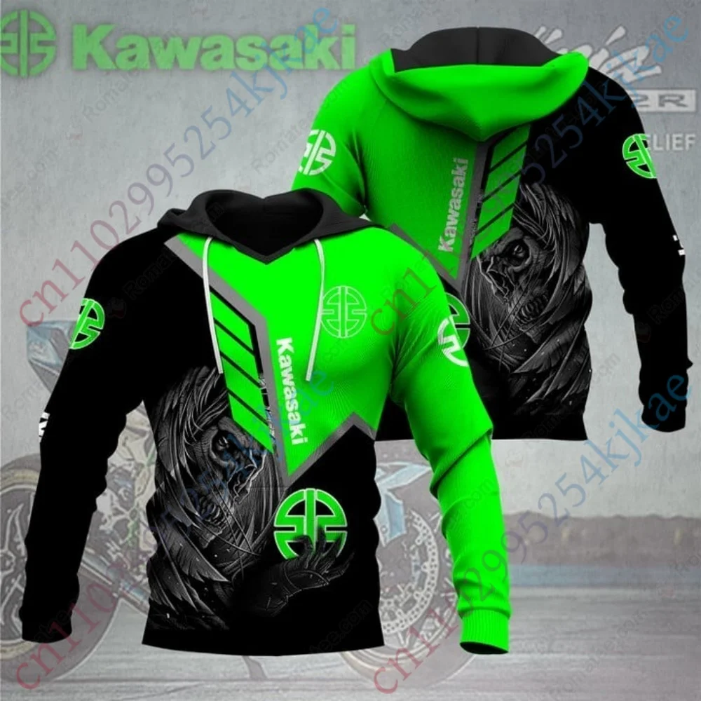 New Kawasaki Hoodie For Men Clothing Long sleeve Casual Hooded sweatshirt Harajuku Streetwear Unisex 3D Printing Sport Pullover
New Kawasaki Hoodie For Men Clothing Long sleeve Casual Hooded sweatshirt Harajuku Streetwear Unisex 3D Printing Sport Pullover