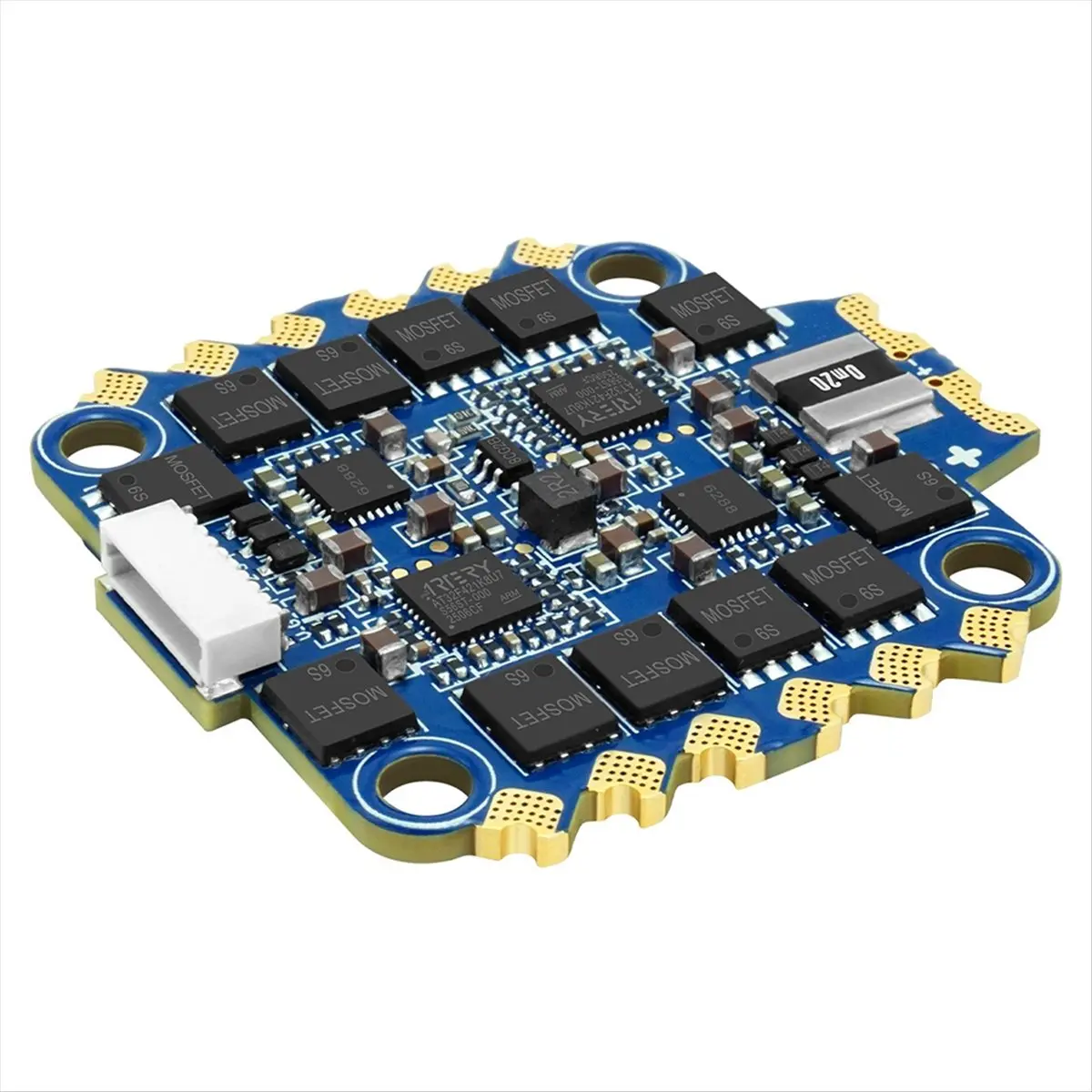 Электронный регулятор скорости Blueson A2 128 кГц 4IN1 для дронов FPV Racing и Freestyle 6S 65A AM32
Электронный регулятор скорости Blueson A2 128 кГц 4IN1 для дронов FPV Racing и Freestyle 6S 65A AM32