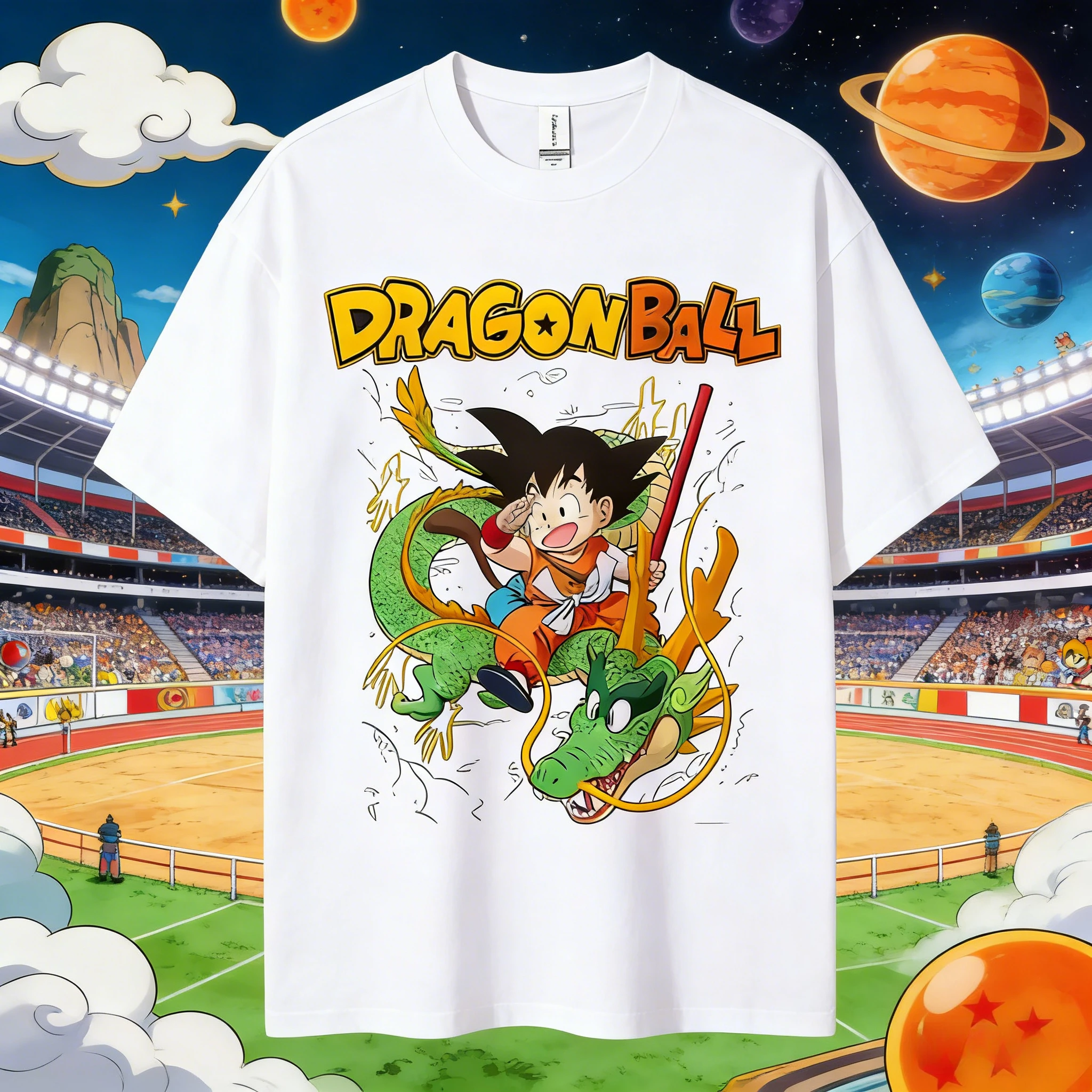 2026 Summer Dragon Ball Oversized T-shirt High Quality 100% Cotton Kid Goku & Shenron Print Unisex Retro Casual Adults Kids
2026 Summer Dragon Ball Oversized T-shirt High Quality 100% Cotton Kid Goku & Shenron Print Unisex Retro Casual Adults Kids