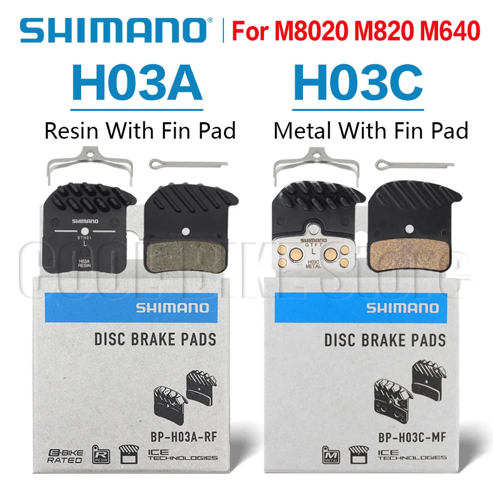 SHIMANO Pads DEORE XT SAINT ZEE DEORE H03A H03C D03S D01S Cooling Fin Ice Tech Brake Pad Mountain M8020 M820 M640 brake Pad
SHIMANO Pads DEORE XT SAINT ZEE DEORE H03A H03C D03S D01S Cooling Fin Ice Tech Brake Pad Mountain M8020 M820 M640 brake Pad
