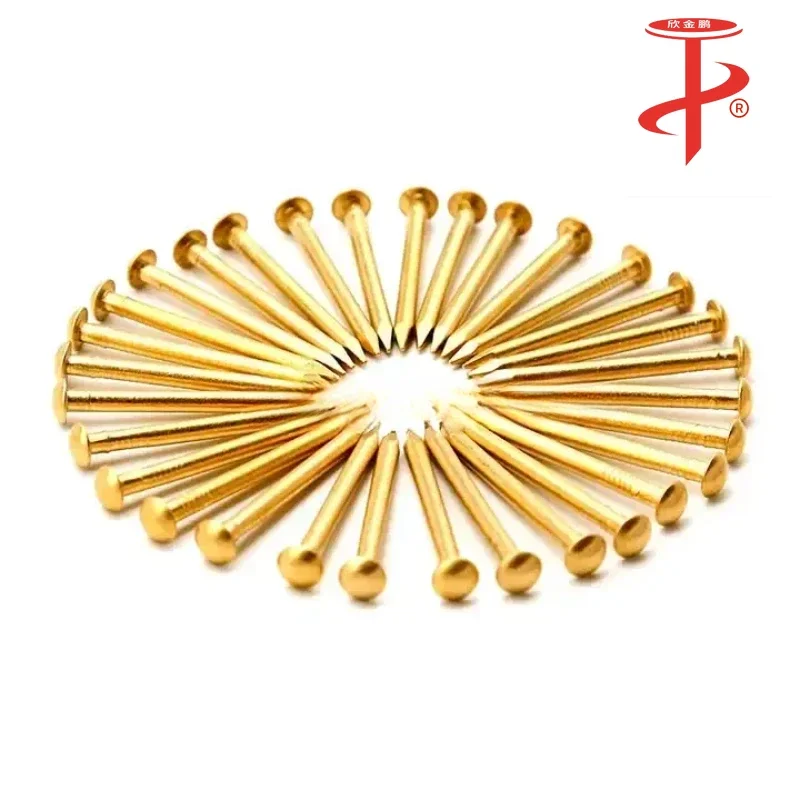 Brass Nails Pure Copper Brass Small Mini Round Head Nail Dia 1.2mm 1.5mm 2mm 3mm for Furniture Hinge Drum Jewelry Chest Box
Brass Nails Pure Copper Brass Small Mini Round Head Nail Dia 1.2mm 1.5mm 2mm 3mm for Furniture Hinge Drum Jewelry Chest Box