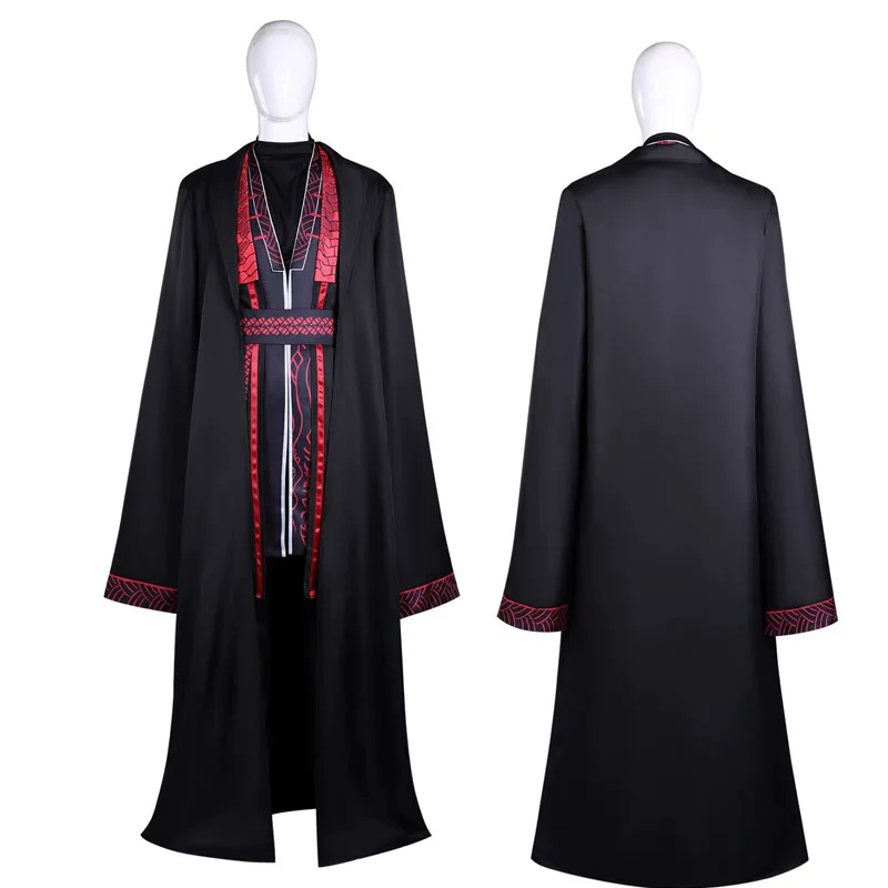 Unisex Black Red Geometric Print Long Cloak Set Oriental Vintage Mage Robe With Boot Covers Halloween Masquerade Stage Performan
Unisex Black Red Geometric Print Long Cloak Set Oriental Vintage Mage Robe With Boot Covers Halloween Masquerade Stage Performan