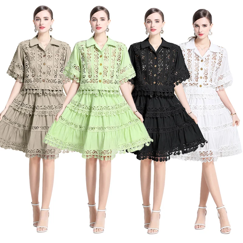 Retro Court Style French Women's Clothing New Style Lapel Embroidered Lace Short Shirt Skirt Set Versatile Spring Cropped Pants
Retro Court Style French Women's Clothing New Style Lapel Embroidered Lace Short Shirt Skirt Set Versatile Spring Cropped Pants