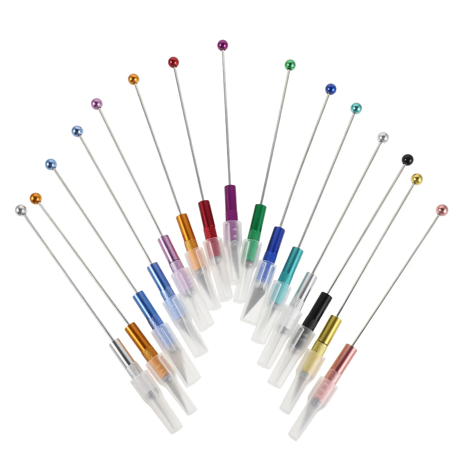 15Pcs Bead String Making Accessories DIY Craft Bars Colored Blank Metal Rods Replacement Beading Tools Jewelry Making Kit
15Pcs Bead String Making Accessories DIY Craft Bars Colored Blank Metal Rods Replacement Beading Tools Jewelry Making Kit