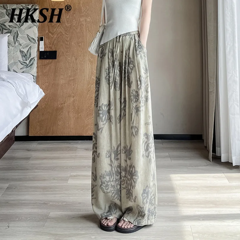 HKSH Spring Summer New Women's Y2K High Street Style French Vintage Elegant Fashion Tide Cotton Hemp Printed Loose Pants HK5018
HKSH Spring Summer New Women's Y2K High Street Style French Vintage Elegant Fashion Tide Cotton Hemp Printed Loose Pants HK5018