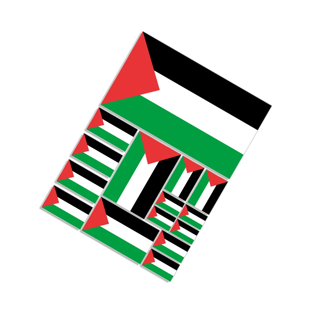 Palestinian Flag Personalized Stickers Various Size DIY Graphics Cars Window Motorcycle Laptop Creative Decals Decor Accessories
Palestinian Flag Personalized Stickers Various Size DIY Graphics Cars Window Motorcycle Laptop Creative Decals Decor Accessories