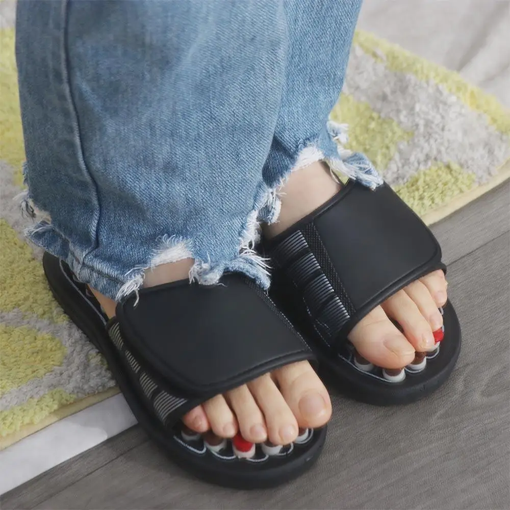 Rotating Foot Massage Shoes Unisex Anti-slip Acupressure Massage Slippers Reflex Stress Healthy Reflexology Sandals Plantar
Rotating Foot Massage Shoes Unisex Anti-slip Acupressure Massage Slippers Reflex Stress Healthy Reflexology Sandals Plantar