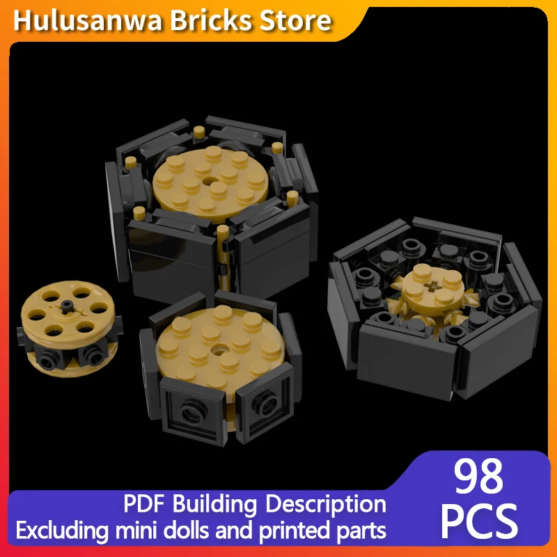 Hexagonal Satellite Buses Model MOC Building Bricks War Equipment Modular Technology Gifts Holiday Assemble Children Toys Suit
Hexagonal Satellite Buses Model MOC Building Bricks War Equipment Modular Technology Gifts Holiday Assemble Children Toys Suit