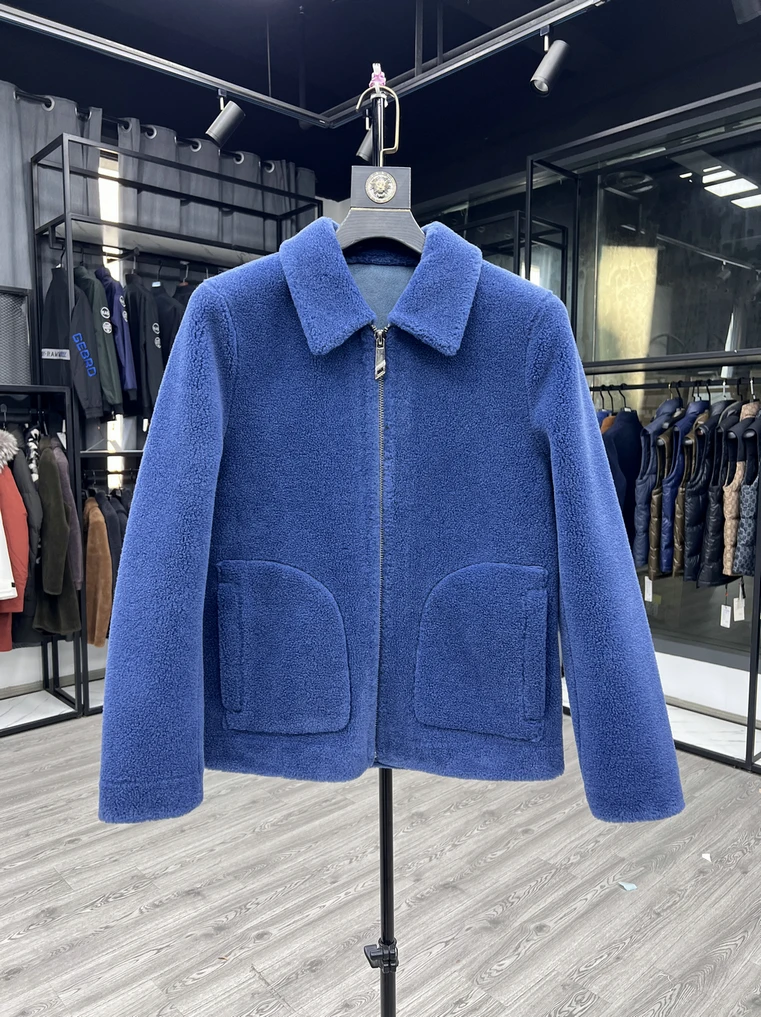 Casual ort Men's Leather Jaet Faionable Suede Cosite Particle Velvet Warmth Japanese Sle Single Collar Flip Coat
Casual ort Men's Leather Jaet Faionable Suede Cosite Particle Velvet Warmth Japanese Sle Single Collar Flip Coat