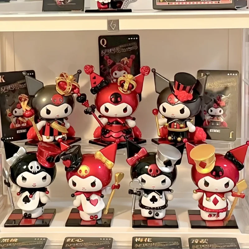 Подлинные Украшения Sanrio Kuromi покерное Королевство декоративная модель куклы игрушки милая мультяшная кукла игрушки детские подарки на день рождения
Подлинные Украшения Sanrio Kuromi покерное Королевство декоративная модель куклы игрушки милая мультяшная кукла игрушки детские подарки на день рождения