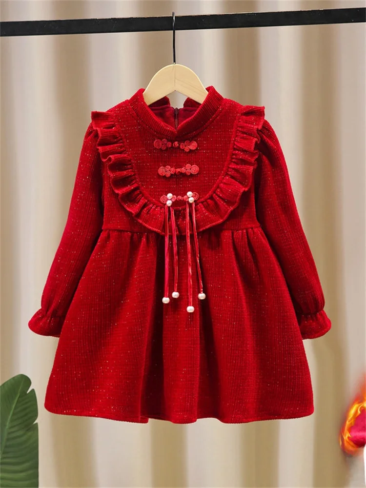 Новогодний наряд Princ Sle Fce Lined Thiened для девочек, красный, на первый день рождения, зимняя детская одежда
Новогодний наряд Princ Sle Fce Lined Thiened для девочек, красный, на первый день рождения, зимняя детская одежда