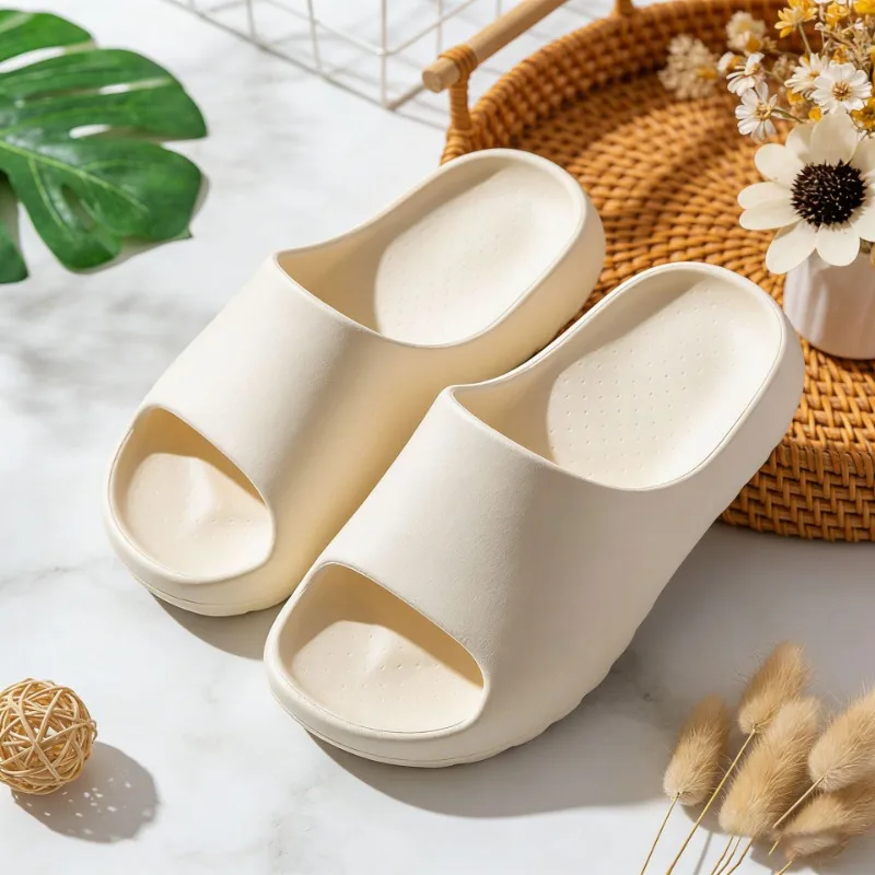Slippers EVA thick sole step on feces feeling female summer anti-slip indoor odor-proof cool slippers
Slippers EVA thick sole step on feces feeling female summer anti-slip indoor odor-proof cool slippers