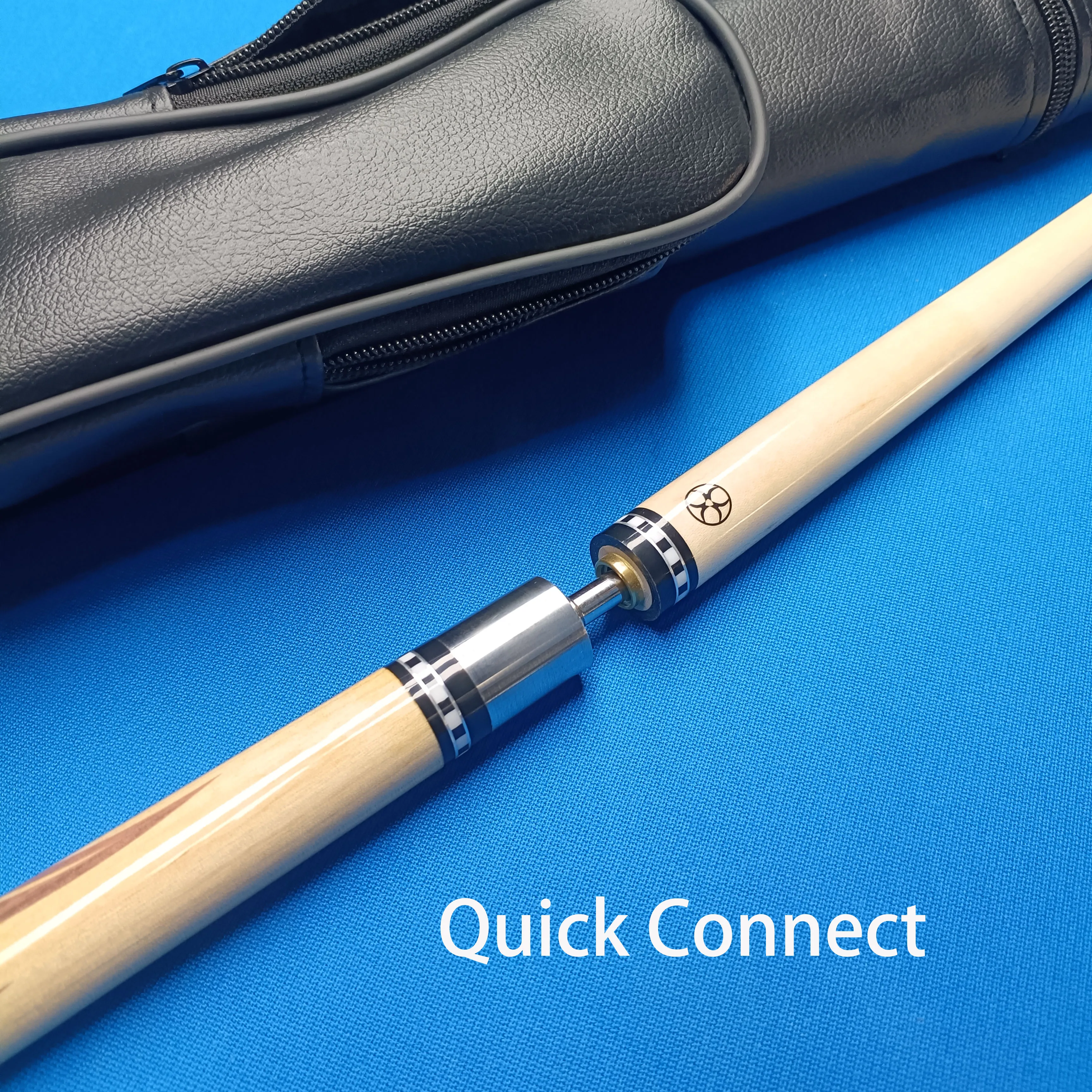 Premium Maple Pool Cue Stick 12.75mm Tip Linear Grip Multi layer Leather Ferrule Includes 2 Cue Tubes Ideal for American Pool
Premium Maple Pool Cue Stick 12.75mm Tip Linear Grip Multi layer Leather Ferrule Includes 2 Cue Tubes Ideal for American Pool