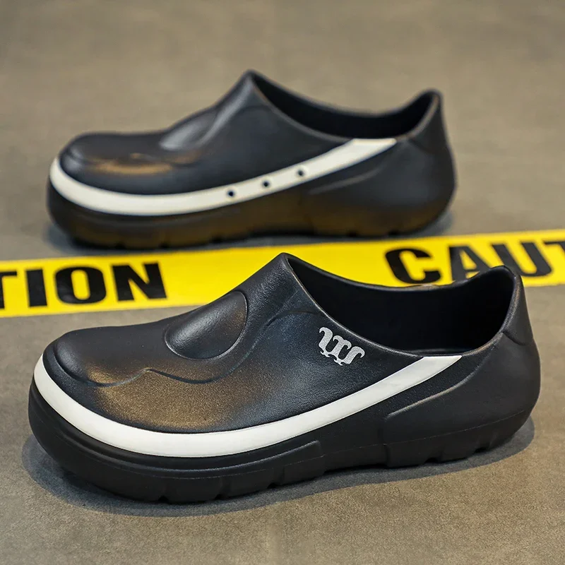Summer Men Slippers Couples Garden Clog Women Water Proof Chef Shoe Comfy Sandal Slippers for Pet Workers Outdoor Fishing Shoes
Summer Men Slippers Couples Garden Clog Women Water Proof Chef Shoe Comfy Sandal Slippers for Pet Workers Outdoor Fishing Shoes