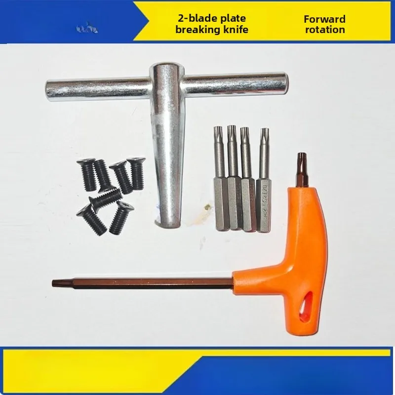 Disposable woodworking spiral blade wrench T20 Torx magnetic bit T-handle socket Double-end Torx wrench
Disposable woodworking spiral blade wrench T20 Torx magnetic bit T-handle socket Double-end Torx wrench