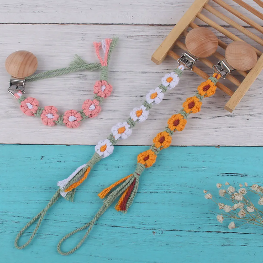 3pcs Pacifier Clip Pcs Stroller Toy Straps Cotton Baby Toy Links Anti-lost Chains Baby Teethers Holder Strap Durable
3pcs Pacifier Clip Pcs Stroller Toy Straps Cotton Baby Toy Links Anti-lost Chains Baby Teethers Holder Strap Durable