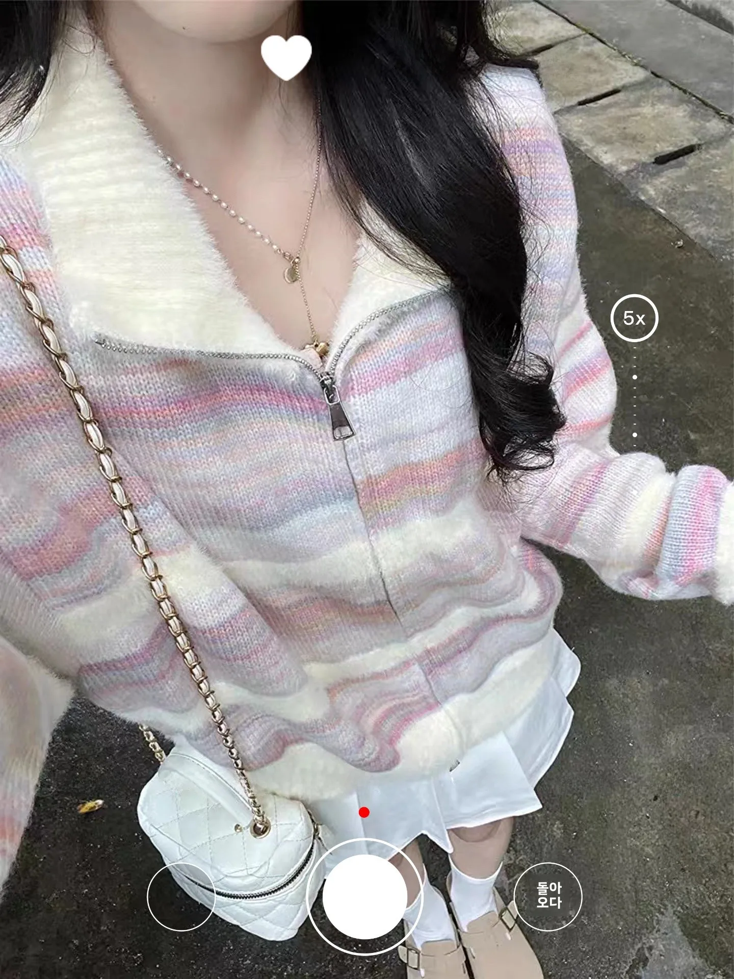 Soft Knitted Cardigan Sweet Rainbow Stripes Zipper Collar Stand Collar Organic Cotton Long Sve Regular Fit Spring Faion
Soft Knitted Cardigan Sweet Rainbow Stripes Zipper Collar Stand Collar Organic Cotton Long Sve Regular Fit Spring Faion