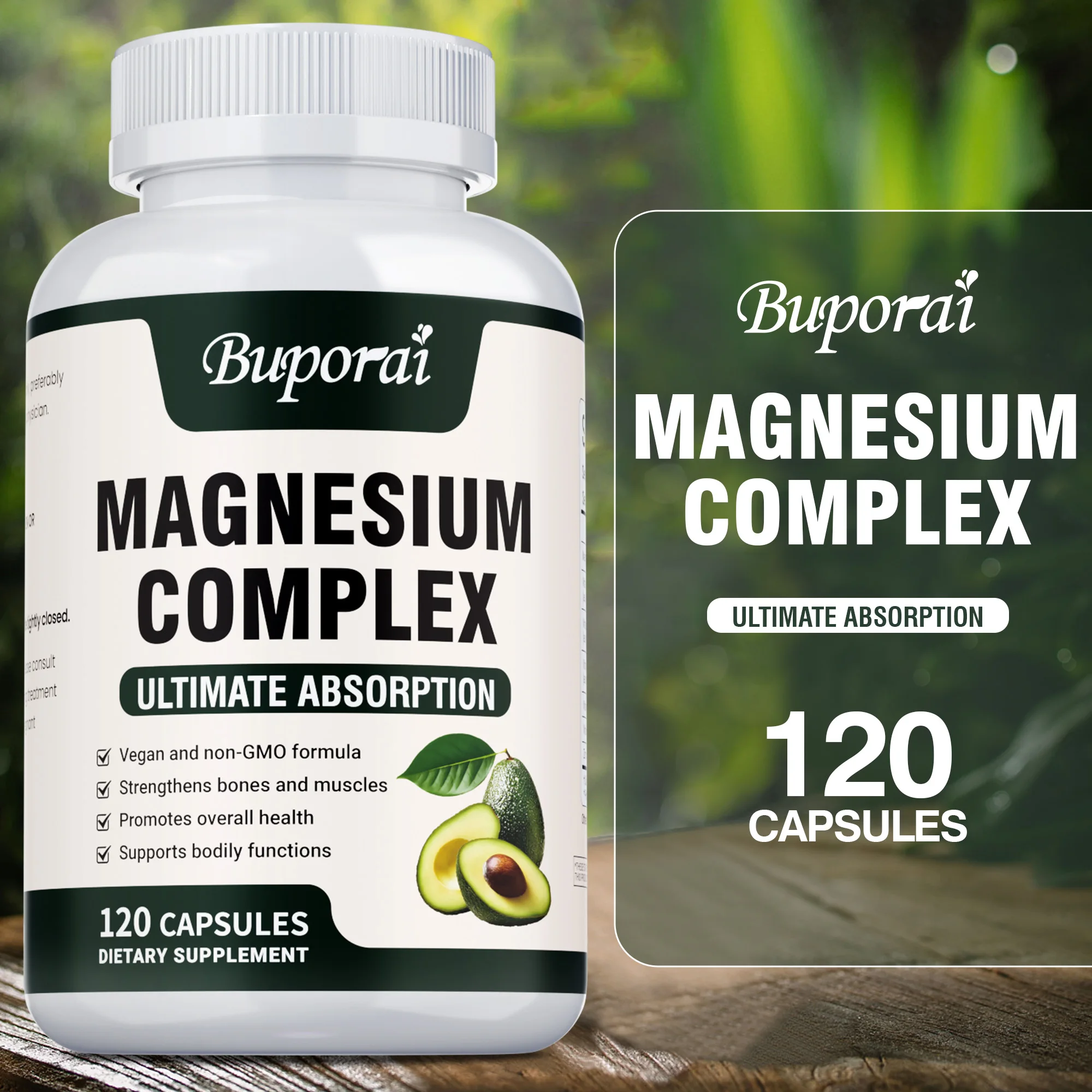 Magnesium Complex – High Absorption Magnesium Glycinate with Vitamin D3 K2 Zinc & B Vitamins, Sleep, Calm,Muscle & Nerve Support
Magnesium Complex – High Absorption Magnesium Glycinate with Vitamin D3 K2 Zinc & B Vitamins, Sleep, Calm,Muscle & Nerve Support