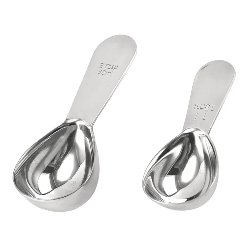 2pcs Stainless Steel Measuring Spoons Clear Scale Markings For Coffee Powder Milk Tea Sugar Baking Soda Kitchen Condiment Tools
2pcs Stainless Steel Measuring Spoons Clear Scale Markings For Coffee Powder Milk Tea Sugar Baking Soda Kitchen Condiment Tools