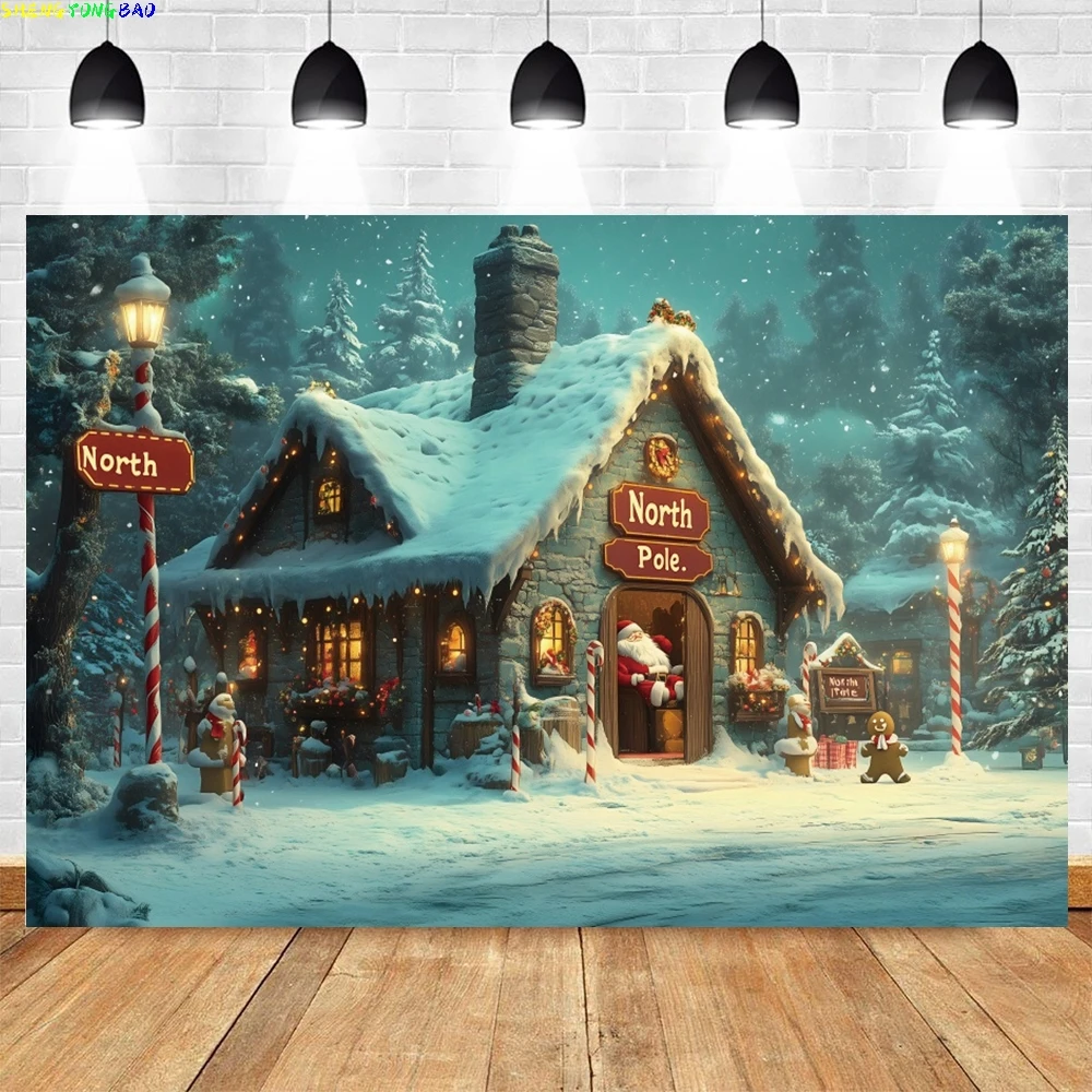 Christmas Backdrop Winter Forest Wooden Barn Door North Pole Snowy Xmas Trees Photography Background Family Holiday Party Decor
Christmas Backdrop Winter Forest Wooden Barn Door North Pole Snowy Xmas Trees Photography Background Family Holiday Party Decor
