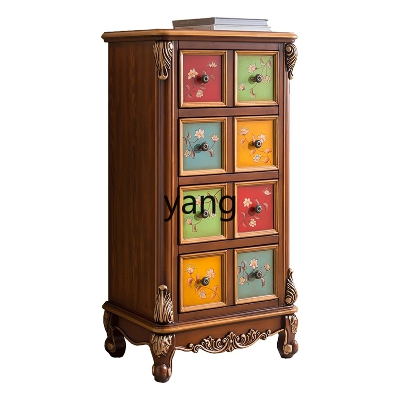 LMM American bedside table Chinese entrance cabinet Solid wood storage cabinet
LMM American bedside table Chinese entrance cabinet Solid wood storage cabinet