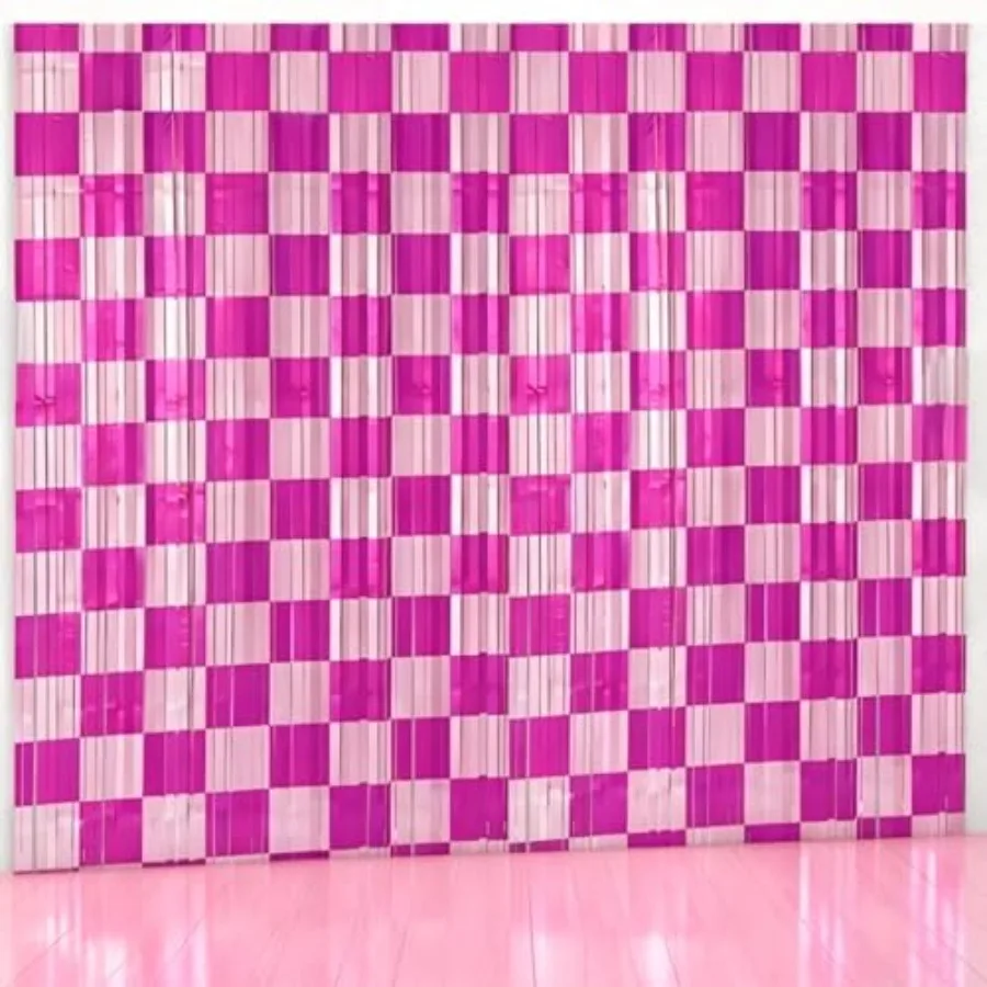 Birthday Party Streamers Decorations, Photo Booth Props Backdrops Decorations, and White Checkered Foil Fringe Decor Supplies f
Birthday Party Streamers Decorations, Photo Booth Props Backdrops Decorations, and White Checkered Foil Fringe Decor Supplies f