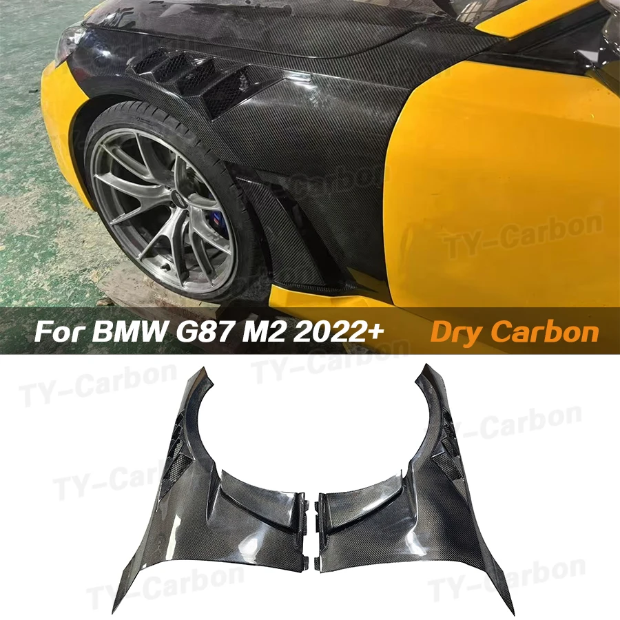 Car Front Fender Air Vent Trims For BMW M2 G87 2022+ Dry Carbon Fiber Fender Bumper Retrofit Replacement Body Kits FRP G87 M2
Car Front Fender Air Vent Trims For BMW M2 G87 2022+ Dry Carbon Fiber Fender Bumper Retrofit Replacement Body Kits FRP G87 M2