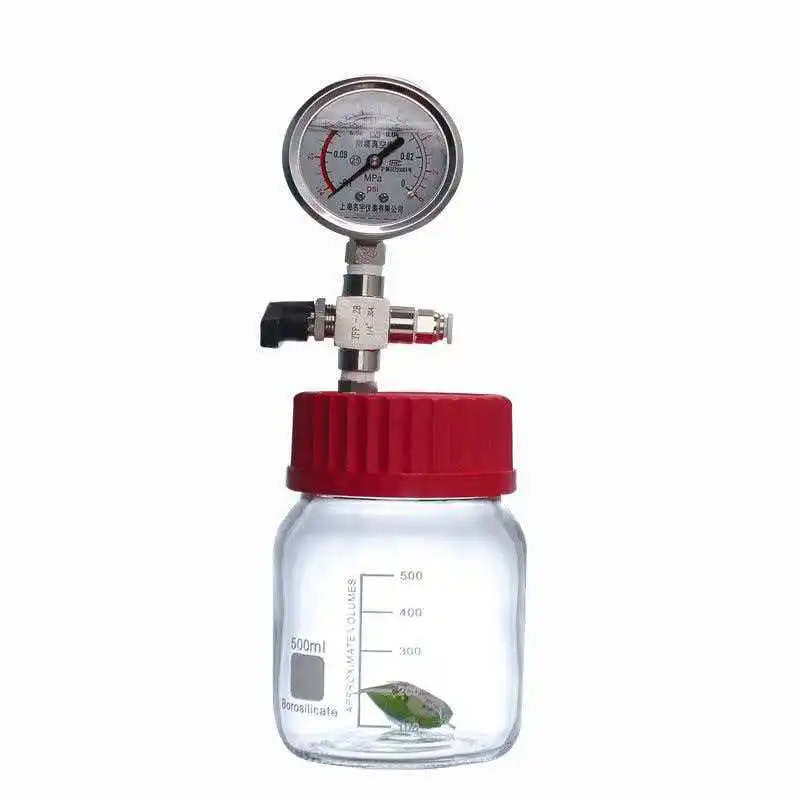 Mini Foam Eliminator Tank Portable Laboratory Sample Preservation Oxygen Resistance Vacuum Pump Gas Extraction 250ml-1000ml
Mini Foam Eliminator Tank Portable Laboratory Sample Preservation Oxygen Resistance Vacuum Pump Gas Extraction 250ml-1000ml