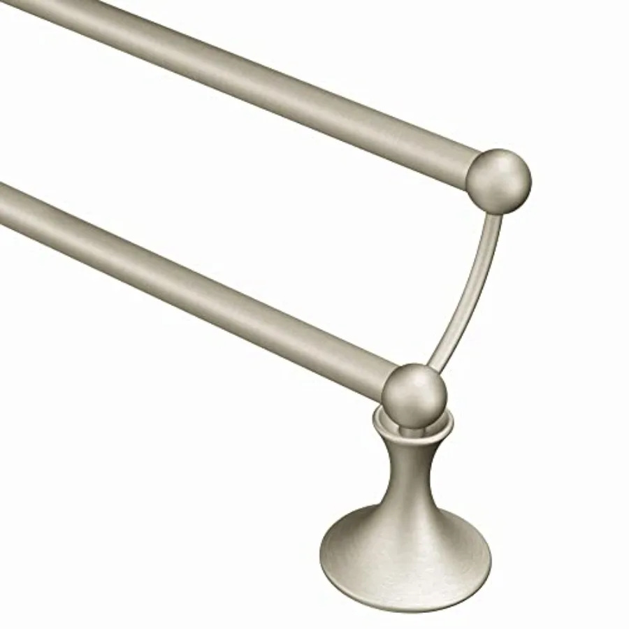 Lounge Collection 24-Inch Double Towel Bar Wall Mounted Towel Rack for Bathroom with Two Rods DN7722BN
Lounge Collection 24-Inch Double Towel Bar Wall Mounted Towel Rack for Bathroom with Two Rods DN7722BN