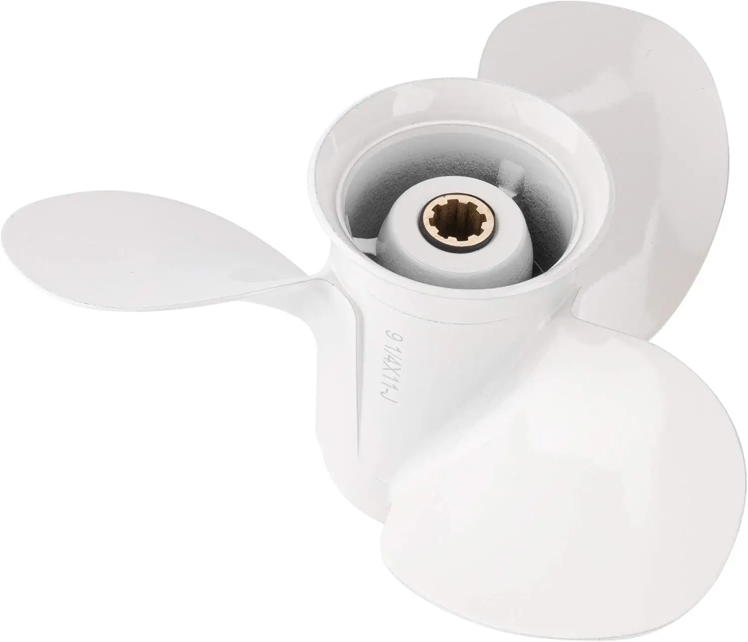 9 1/4x11-J Aluminum Alloy Boat Propeller for Yamaha 9.9HP 15HP Outboard Motor 63V-45943-10-00/EL 9.25x11 8 Spline Tooth
9 1/4x11-J Aluminum Alloy Boat Propeller for Yamaha 9.9HP 15HP Outboard Motor 63V-45943-10-00/EL 9.25x11 8 Spline Tooth