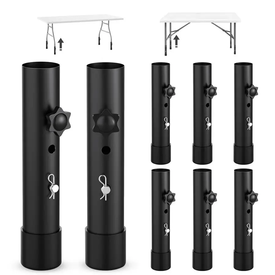 Удлинители ножек стола для прямых изогнутых складных столов, складные удлинители ножек стола, уменьшают столешницу, улучшает боль в спине, 2 л.
Удлинители ножек стола для прямых изогнутых складных столов, складные удлинители ножек стола, уменьшают столешницу, улучшает боль в спине, 2 л.