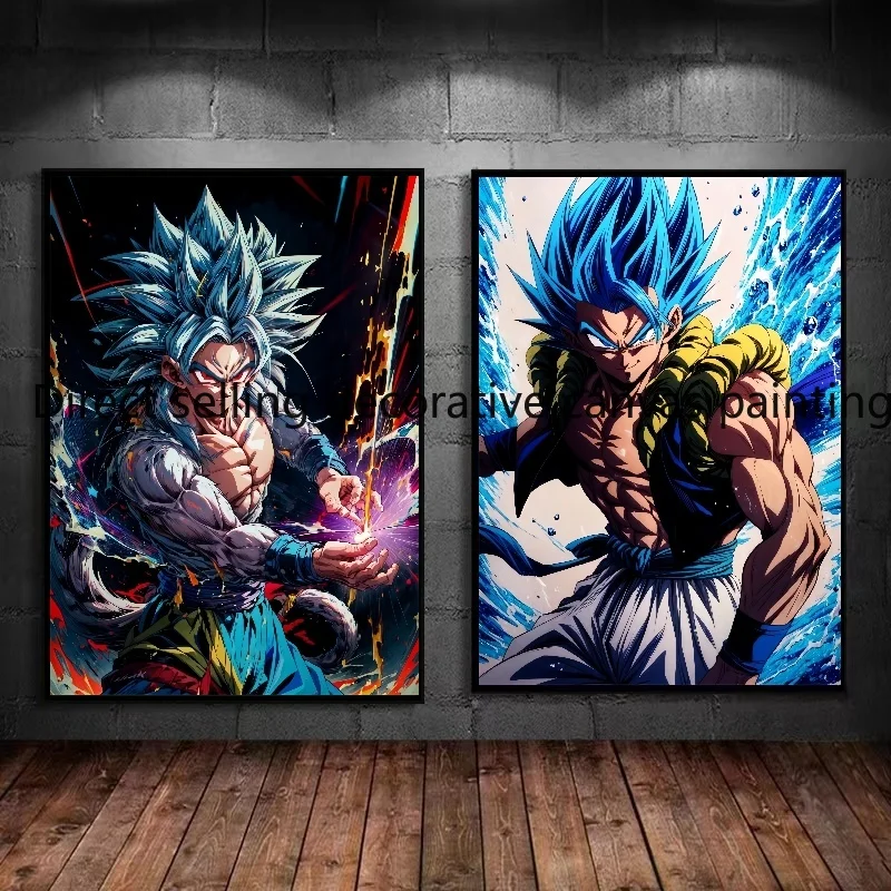 Super Saiyan Anime Dragon Ball Poster Watercolor Printing HD Canvas Painting Suitable for Bar Game Room Wall Art Decoration Gift
Super Saiyan Anime Dragon Ball Poster Watercolor Printing HD Canvas Painting Suitable for Bar Game Room Wall Art Decoration Gift