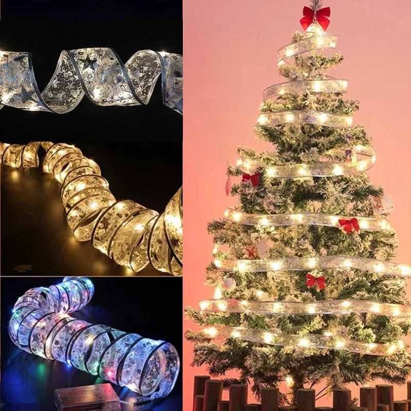 Battery 2/5/10M Christmas Ribbon Lights Mini Lights Fairy String Lights For Party Weddings Christmas Tree Decortion
Battery 2/5/10M Christmas Ribbon Lights Mini Lights Fairy String Lights For Party Weddings Christmas Tree Decortion