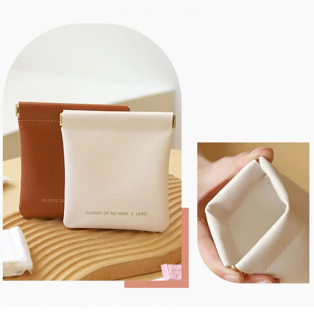 Waterproof Faux Leather Cosmetic Pouch - Magnetic Closure Mini Bag for Women, Travel Organizer for Lipstick Sanitary Pads Gift
Waterproof Faux Leather Cosmetic Pouch - Magnetic Closure Mini Bag for Women, Travel Organizer for Lipstick Sanitary Pads Gift