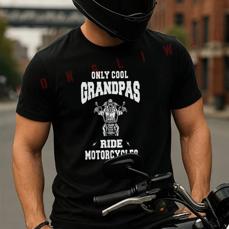 Мужская футболка Nur Coole Grandpas Ride Motorcycles Bike Cycle, повседневная хлопковая футболка с круглым вырезом и короткими рукавами
Мужская футболка Nur Coole Grandpas Ride Motorcycles Bike Cycle, повседневная хлопковая футболка с круглым вырезом и короткими рукавами