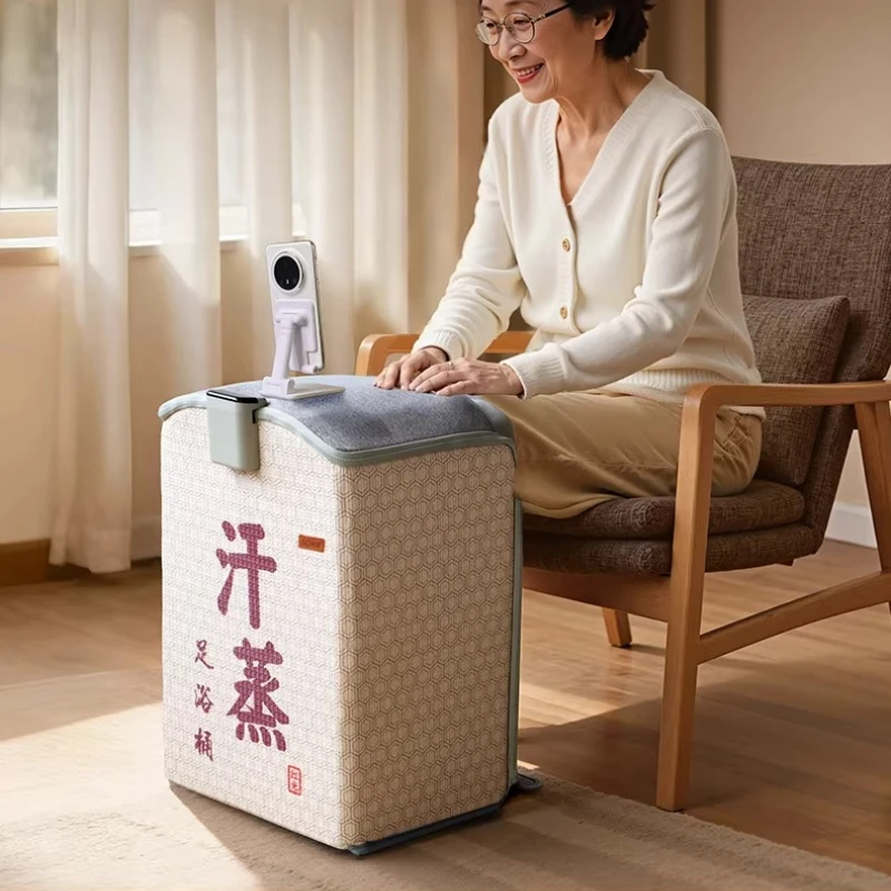 Бесводная паровая ванна для ног с функцией фумигации и инфракрасной терапии / Терапевтическая ванна для ног с глубоким прогревом и фумигацией
Бесводная паровая ванна для ног с функцией фумигации и инфракрасной терапии / Терапевтическая ванна для ног с глубоким прогревом и фумигацией