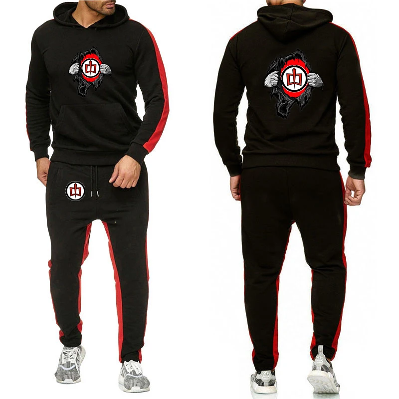the greatest american hero Men's solid-color suits are suitable for the spring-autumn two-piece sets hoodies
the greatest american hero Men's solid-color suits are suitable for the spring-autumn two-piece sets hoodies