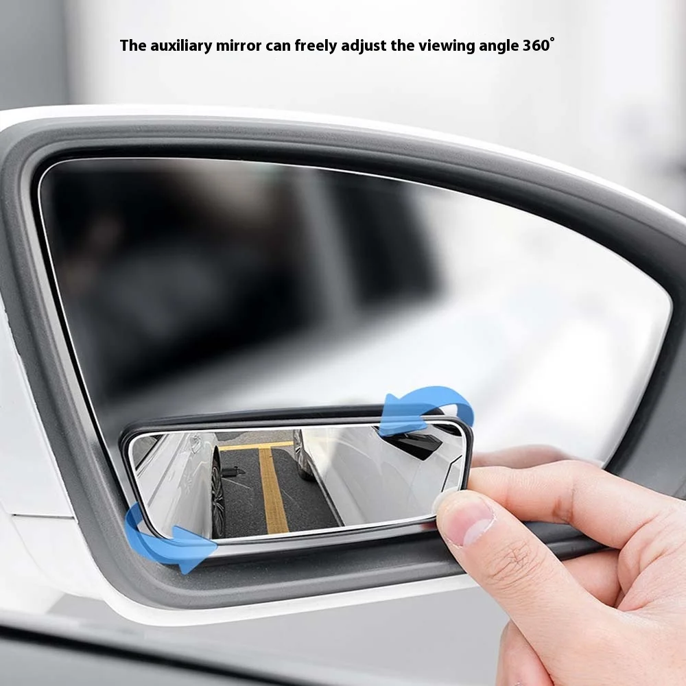 2Pcs Car Blind Spot Mirror 360 Degree Adjustable Car Auxiliary Rearview Convex Mirror Round Frame Wide Angle Mirrors Car Reverse
2Pcs Car Blind Spot Mirror 360 Degree Adjustable Car Auxiliary Rearview Convex Mirror Round Frame Wide Angle Mirrors Car Reverse