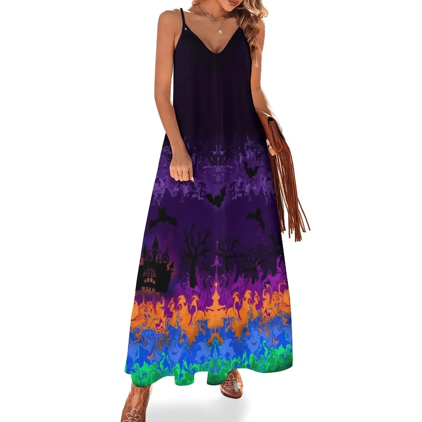 BOO TO YOU HALLOWEEN SCENE Sleeveless Dress Woman fashion purple dress dresses summer woman 2025 Dress
BOO TO YOU HALLOWEEN SCENE Sleeveless Dress Woman fashion purple dress dresses summer woman 2025 Dress