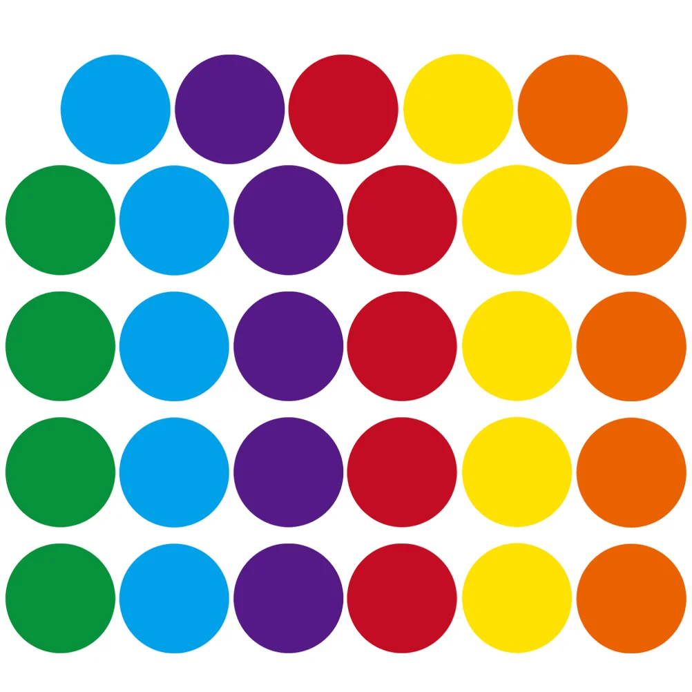 5 Sets Round Marker Stickers Carpet Dots Rug Floor for Classroom Markers Decals Circle Spots Shape Supplies
5 Sets Round Marker Stickers Carpet Dots Rug Floor for Classroom Markers Decals Circle Spots Shape Supplies