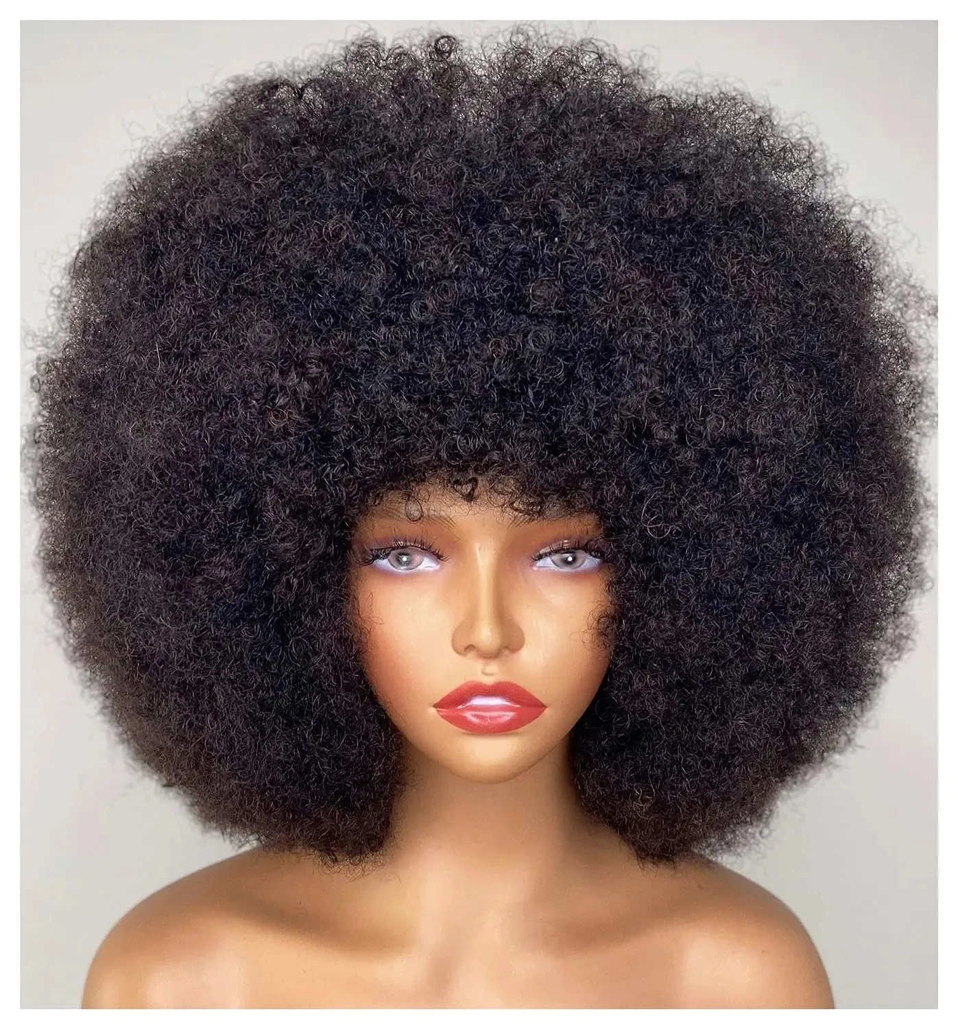 200% Density Afro Kinky Curly BOB Wig Natural Color Wig Human Hair Ready to Wear Affordable Remy Fluffy Human Hair Wig For Women
200% Density Afro Kinky Curly BOB Wig Natural Color Wig Human Hair Ready to Wear Affordable Remy Fluffy Human Hair Wig For Women