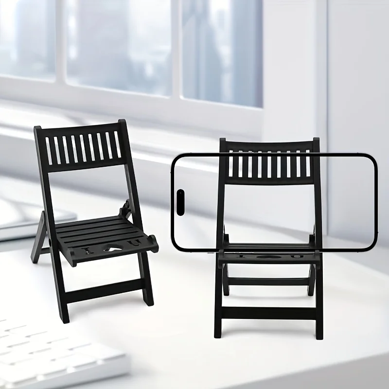 Cute Chair Shape Phone Holder Mini Desk Stand Universal Anti-Slip Mobile Phone Bracket for Home Office Desktop Decoration
Cute Chair Shape Phone Holder Mini Desk Stand Universal Anti-Slip Mobile Phone Bracket for Home Office Desktop Decoration
