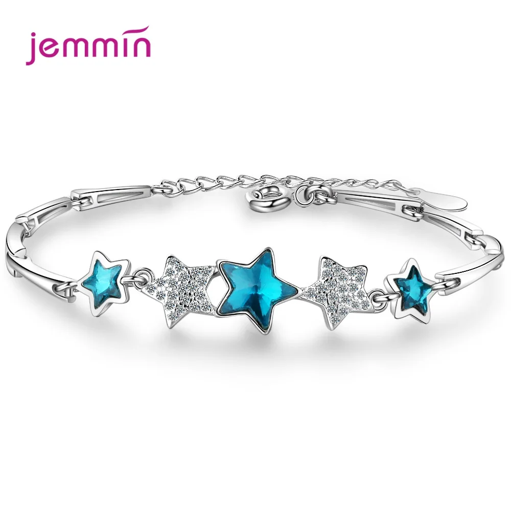 Hot Sale 925 Sterling Silver Jewelry Bracelet Stars Pendant Bracelets For Women Gift Bijoux Korean Simple Party Birthday Gift
Hot Sale 925 Sterling Silver Jewelry Bracelet Stars Pendant Bracelets For Women Gift Bijoux Korean Simple Party Birthday Gift