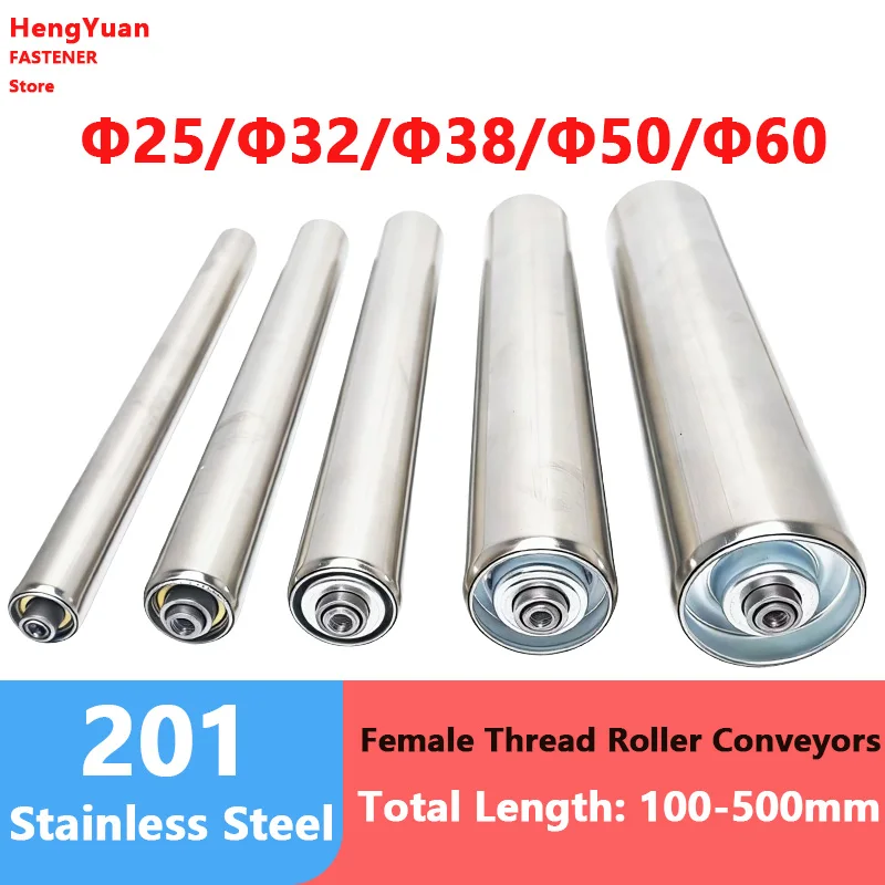 Stainless Steel Gravity Roller Conveyor Diameter Φ25/Φ32/Φ38/Φ50/Φ60mmTotal Length 100/150/200/250/300/350/400/450/500mm
Stainless Steel Gravity Roller Conveyor Diameter Φ25/Φ32/Φ38/Φ50/Φ60mmTotal Length 100/150/200/250/300/350/400/450/500mm