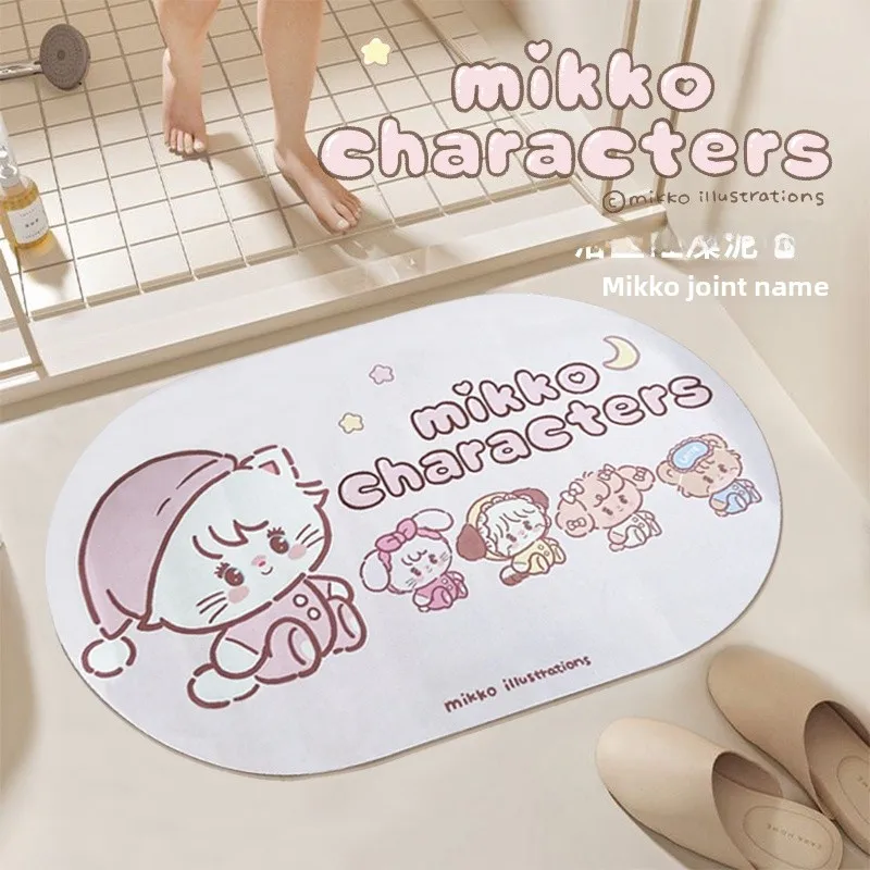 Mikko Collaborative Cute Cartoon Batoom Mat Door Entrance Anti-Slip Qui Dry Toilet Foot Mat Home Use Batoom Mat
Mikko Collaborative Cute Cartoon Batoom Mat Door Entrance Anti-Slip Qui Dry Toilet Foot Mat Home Use Batoom Mat